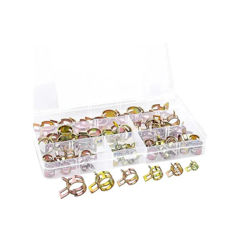 60pcs Spring Hose Clamp Assortment