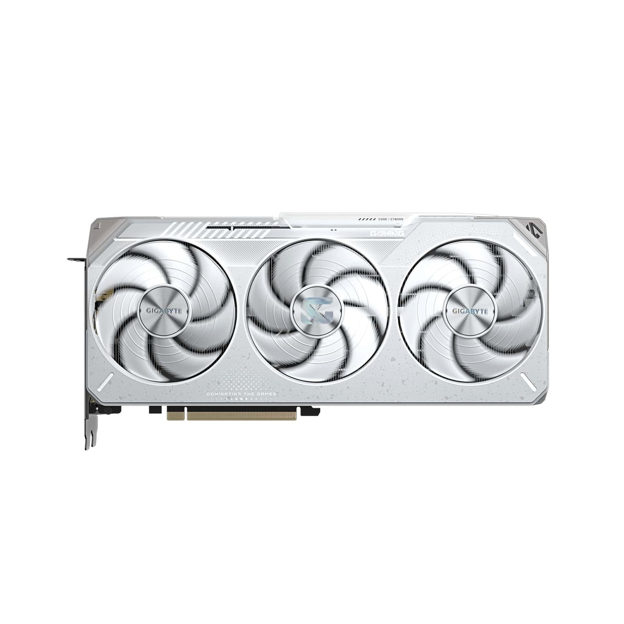 Gigabyte AMD Radeon RX 9070 XT GAMING OC ICE 16GB GDDR6 Graphics Card, 4096 Streams, 2520 MHz Core Clock, Triple Fan, RGB, 2x DisplayPorts / 2x HDMI Ports