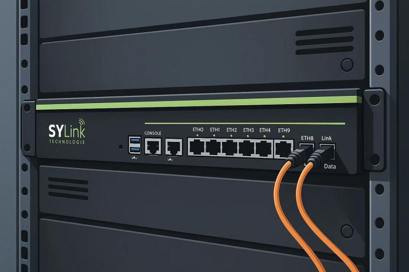 SYLink Pro Max 3000IP3Y, NDR+NGFW+Behavioral AI, 1U Rack, throughput 10 Gbps