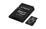 Kingston Technology 256GB microSDXC Canvas Select Plus Gen3 150MB/s A1 Card + Adapter