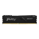 Kingston FURY Beast KF432C16BBK2/32 32GB (2x 16GB) DIMM System Memory, 3200MHz, DDR4, CL16, Black, Intel XMP