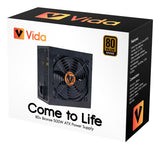 VIDA ATX-500W power supply unit 24-pin ATX Black