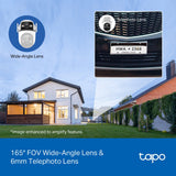 TP-Link Tapo TC47 security camera Dome IP security camera Indoor & outdoor 2304 x 1296 pixels Ceiling