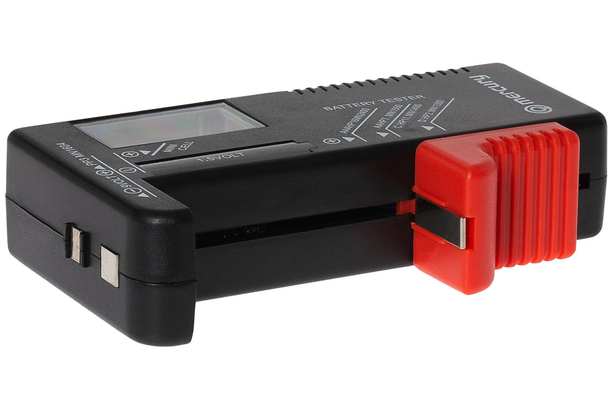 Universal Analogue Battery Tester for AA, AAA, C, D, 9V PP3 & Coin Button Cells