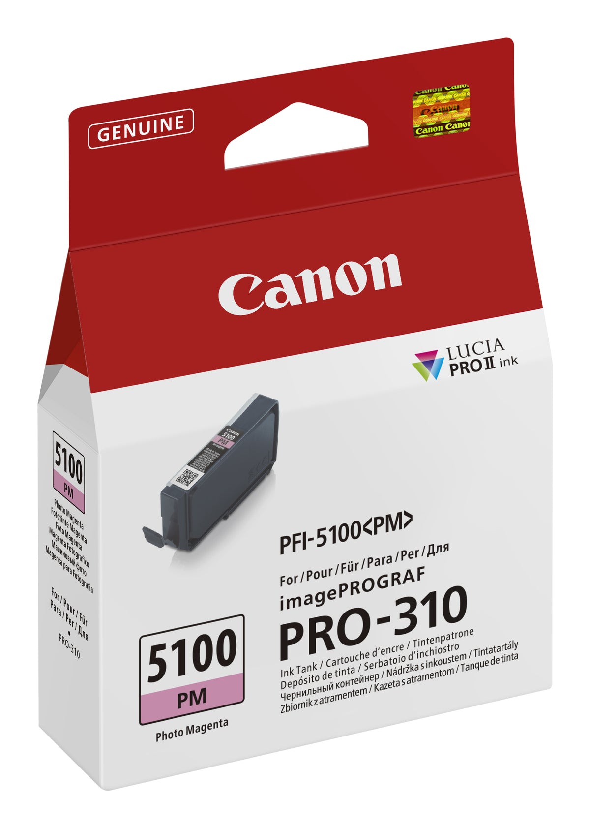 Canon PFI-5100 PM ink cartridge 1 pc(s) Original Photo magenta