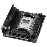 ASRock B650I LIGHTNING WIFI AMD AM5 Socket Motherboard, Mini-ITX, 2x DDR5 Slots, 2x M.2 Socket, Fitted I/O Shield, 2.5GbE LAN, Wi-Fi 6E, 1x HDMI Port