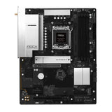 ASRock B850 Rock WiFi 7 AMD AM5 Socket Motherboard, ATX, 4x DDR5 Slots, 2x M.2 Socket, Fitted I/O Shield, 2.5GbE LAN, Wi-Fi 7, 1x HDMI Port