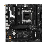 ASRock B850M-X WiFi R2.0 AMD AM5 Socket Motherboard, Micro-ATX, 2x DDR5 Slots, 2x M.2 Sockets, 2.5GbE LAN, Wi-Fi 6E, 1x DisplayPort / 1x HDMI Port