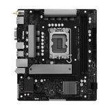 ASRock H810M-X WIFI Intel Socket 1851 Motherboard, 2x DDR5 DIMM Slots, 1x M.2 Socket, 2.5G LAN, WiFi 5, 1x HDMI Port / 1x DisplayPort