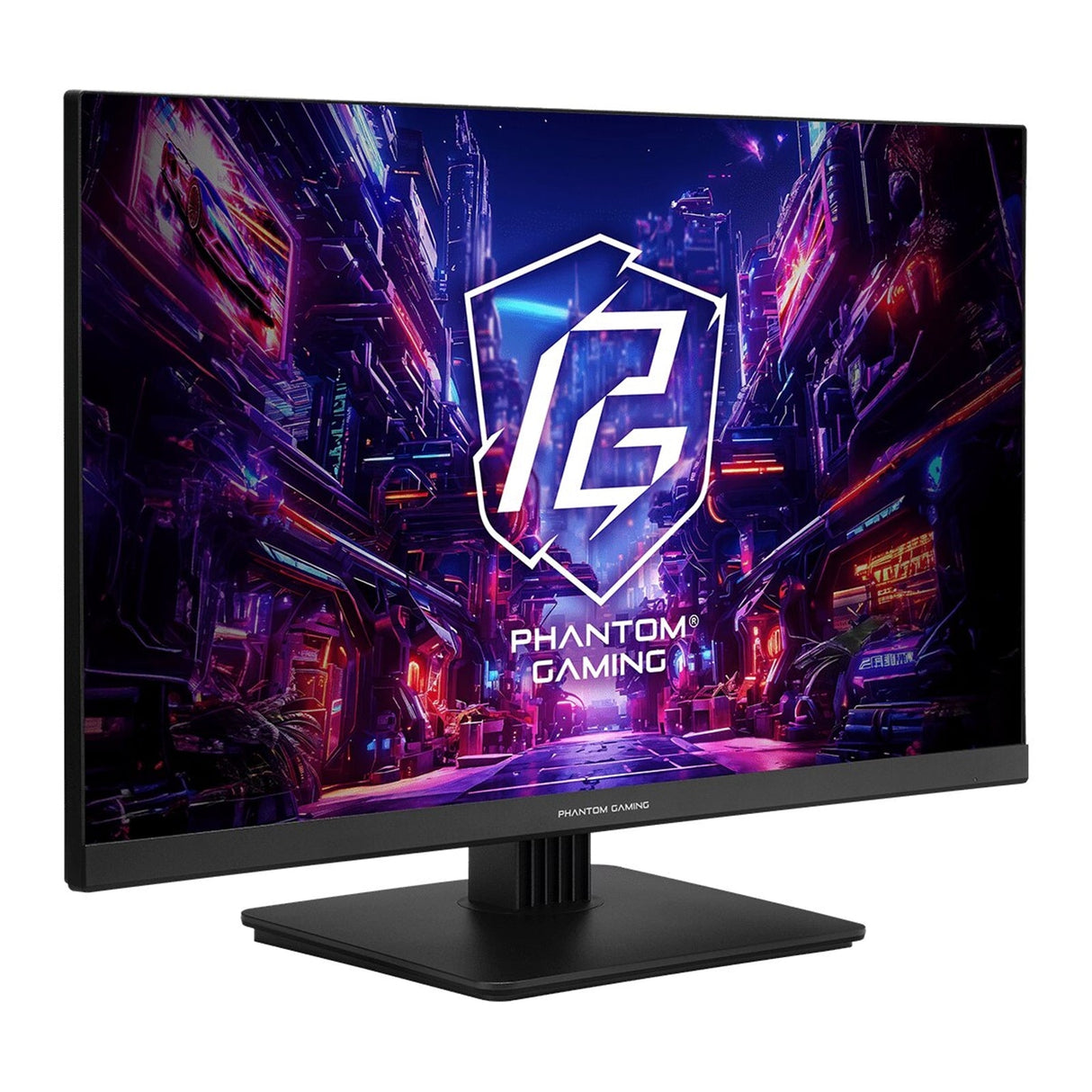 ASRock Phantom Gaming PG27FFT1B 27 Inch FHD (1920 x 1080) IPS Gaming Monitor, 180Hz 1ms (MPRT) Response Time, 2 x HDMI 2.0, 1 x DisplayPort 1.2, with Speakers