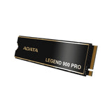 Adata Legend (SLEG-900P-4TCS) 900 PRO PCIe Gen4 x4 M.2 2280 Solid State Drive, R/W speed up to 7,400/6,500 MB/s, 5-year limited warranty