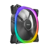 Antec Fusion 120mm ARGB, Black, Upto 2000RPM, 57.93CFM Airflow, 31.24dB Max, 4-pin PWM 3-pin LED