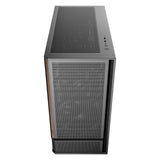 Antec P30 Air Mid-Tower ATX Gaming Case, High-Airflow Mesh Front, Support for 360 mm Radiator, Tempered Glass Side Panel, USB-C & Five Pre-Installed Fans