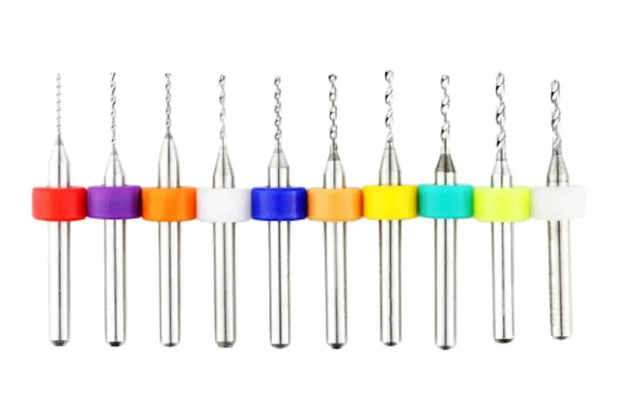 超硬マイクロドリルビットセット 0.1mm-1.0mm