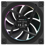 DeepCool FL12 120mm PWM Fan - High Performance, Low Noise, Fluid Dynamic Bearing, 36 ARGB LEDs, 500-2150 RPM, 55 CFM Airflow, 4-Pin PWM Control