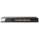 DrayTek VSP1281X-K VigorSwitch P1281x 24 Port Gigabit POE Smart Managed Switch with 4x 10GbE SFP Ports