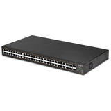 Draytek VSP2542X-K 54 Port switch with 48 PoE+ RJ-45 LAN ports, 6 10Gbpe SFP+, 400W PoE budget, and L2+ management, 2 Year Warranty