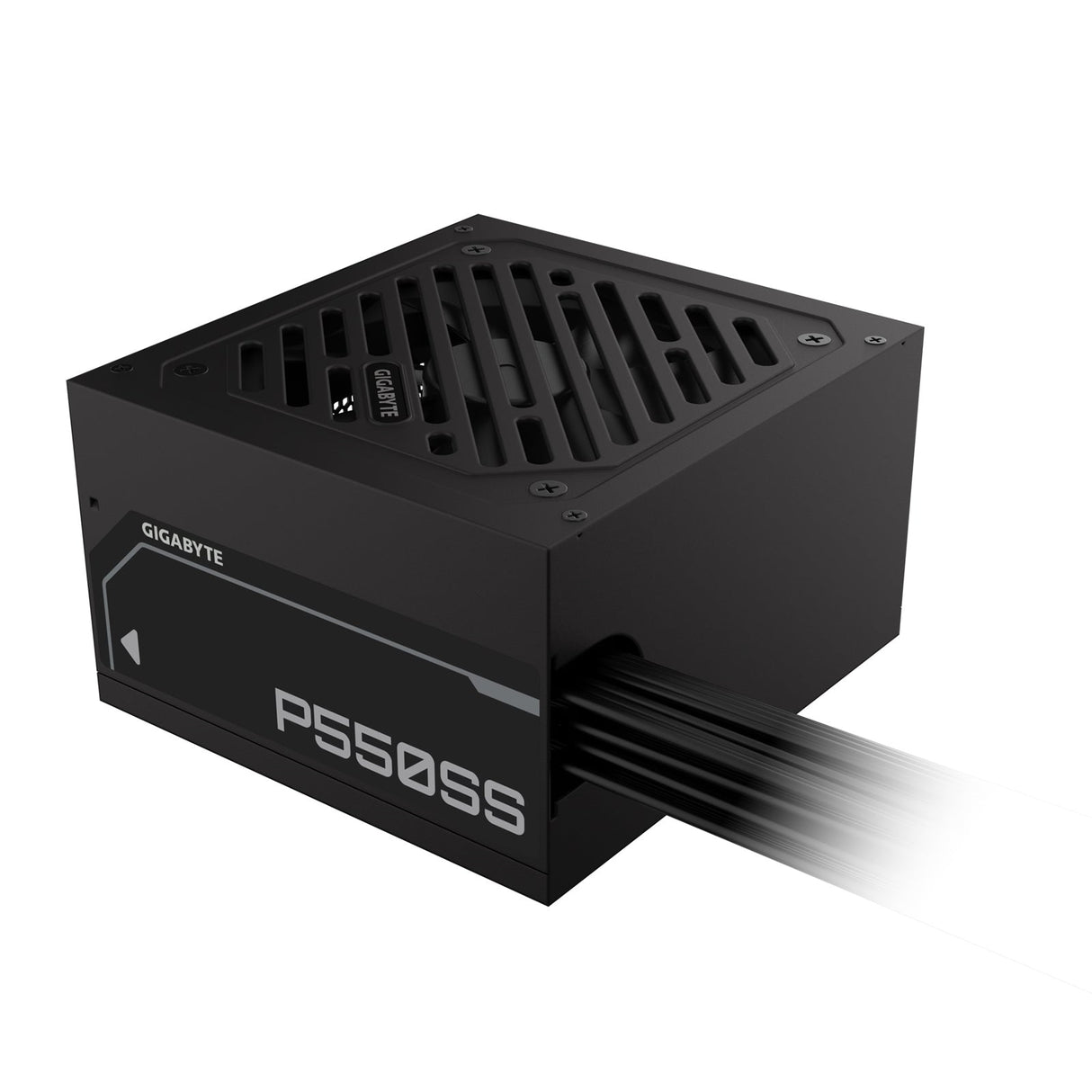 GIGABYTE GP-P550SS 550W 80 PLUS Silver Certified Power Supply - ATX 3.0 Standard, Quiet 120mm Fan, Flat Cable Design, BULK PACK
