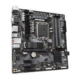 Gigabyte B760M DS3H DDR4 Ultra Durable Intel 1700 Socket Motherboard, Micro-ATX, 4x DDR4 Slots, 2x M.2 Sockets, 2.5GbE LAN, 1x D-Sub / 2x DisplayPorts / 1x HDMI Port