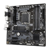 Gigabyte B760M DS3H DDR4 Ultra Durable Intel 1700 Socket Motherboard, Micro-ATX, 4x DDR4 Slots, 2x M.2 Sockets, 2.5GbE LAN, 1x D-Sub / 2x DisplayPorts / 1x HDMI Port