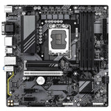 Gigabyte B760M DS3H GEN5 Intel Socket 1700 Motherboard, Micro ATX, 4x DDR5 Slots, 2x M.2 Sockets, 2.5GbE LAN, 1x D-Sub / 1x DisplayPort / 1x HDMI Port
