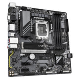 Gigabyte B760M DS3H GEN5 Intel Socket 1700 Motherboard, Micro ATX, 4x DDR5 Slots, 2x M.2 Sockets, 2.5GbE LAN, 1x D-Sub / 1x DisplayPort / 1x HDMI Port