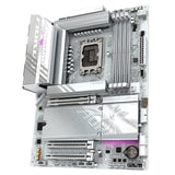 Gigabyte B860 AORUS ELITE WIFI7 ICE Intel 1851 Socket Motherboard, ATX, 4x DDR5 Slots, 3x M.2 Sockets, Fitted I/O Shield, 2.5GbE LAN, Wi-Fi 7, 1x DisplayPort / 2x HDMI / 1x USB-C (USB4)