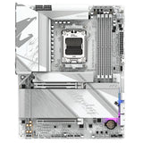 Gigabyte X870 AORUS ELITE X3D ICE AMD AM5 Socket Motherboard, ATX, 4x DDR5 Slots, 4x M.2 Socket, 5GbE LAN, WiFi 7, 1x HDMI Port / 2x USB-C (USB4)
