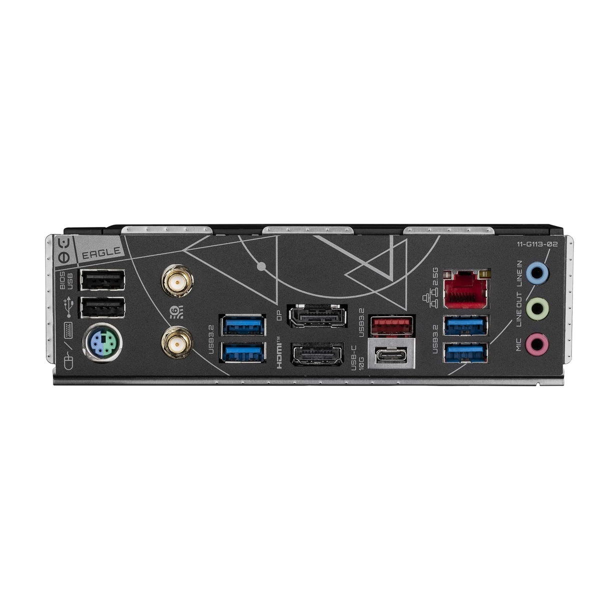 Gigabyte Z790 EAGLE AX Intel 1700 Socket Motherboard, ATX, 4x DDR5 Slots, 3x M.2 Sockets, Fitted I/O Shield, 2.5GbE LAN, Wi-Fi 6E, 1x DisplayPort / 1x HDMI Port