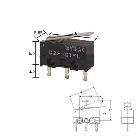 Limit Switch Micro Switch D2F-01L