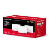 Mercusys Halo H80X (3 Pack) AX3000 Whole Home Mesh Wi-Fi System
