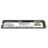 Team NV5000 (TM8FGM001T0C101) 1TB M.2 Interface, PCIe Gen4x4 with NVMe, 2280, Read 5000MB/s, Write 3000MB/s, 3 Year Warranty