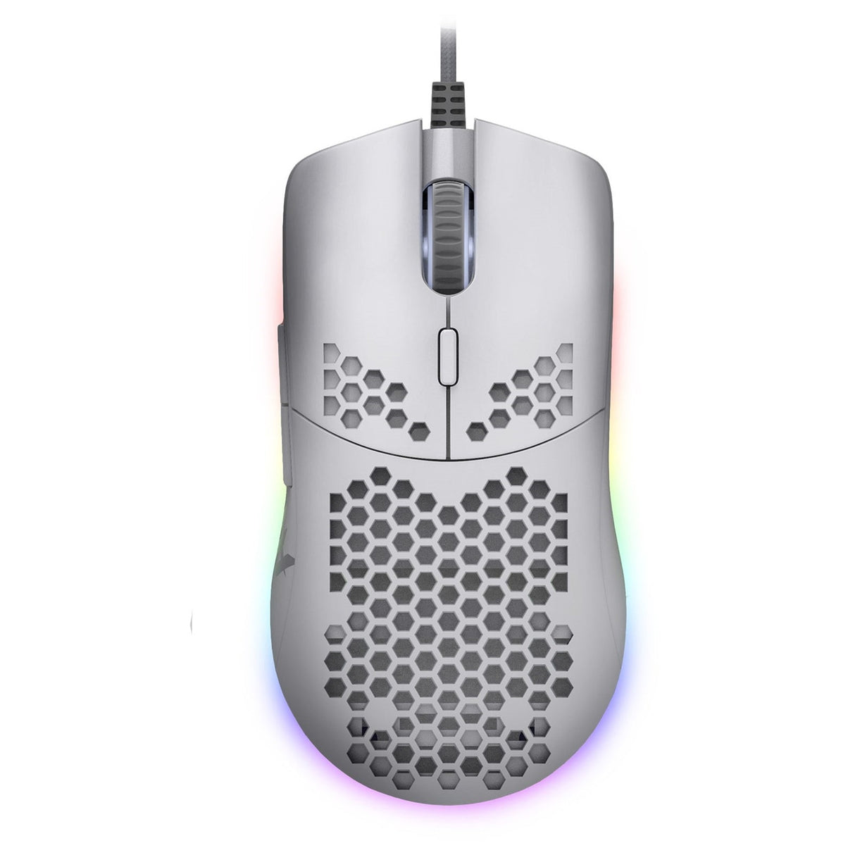 Tecware Exo Elite Lightweight 16000dpi RGB USB Gaming Mouse White