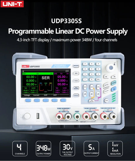 UNI-T UDP3305-E Programmable Adjustable DC Power Supply