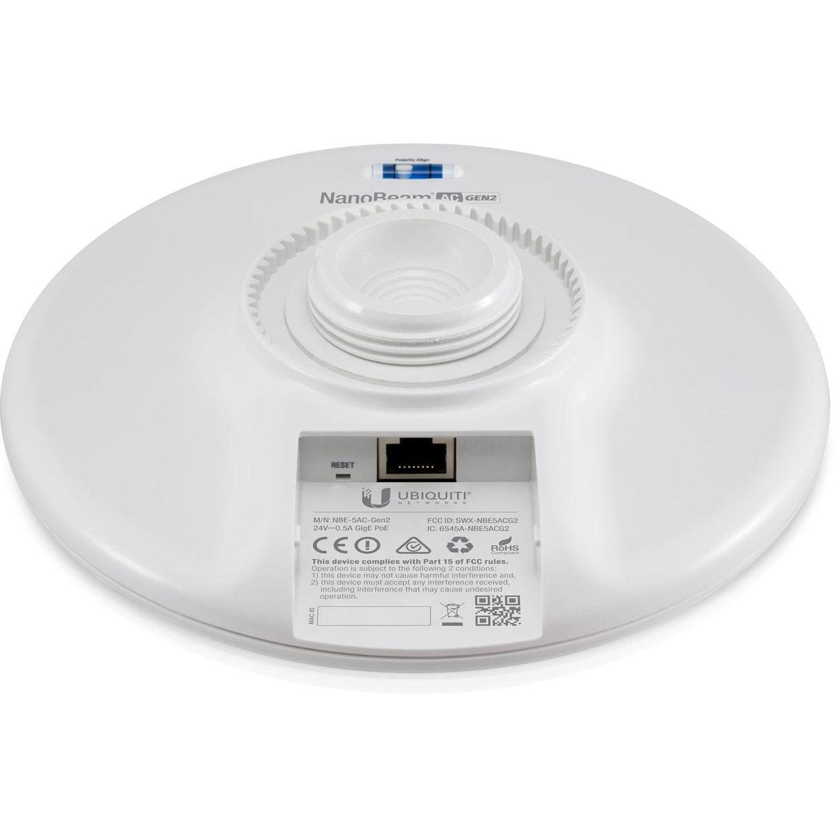 Ubiquiti NBE-5AC-GEN2 NanoBeam 5AC Gen 2 High Performance airMAX Outdoor Wireless AC CPE Bridge