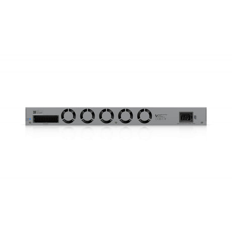 Ubiquiti (USW-Pro-XG-48) Professional-grade, 48-port Layer 3 Etherlighting switch with (32) 10 GbE, (16) 2.5 GbE, and (4) 25G SFP28 ports.
