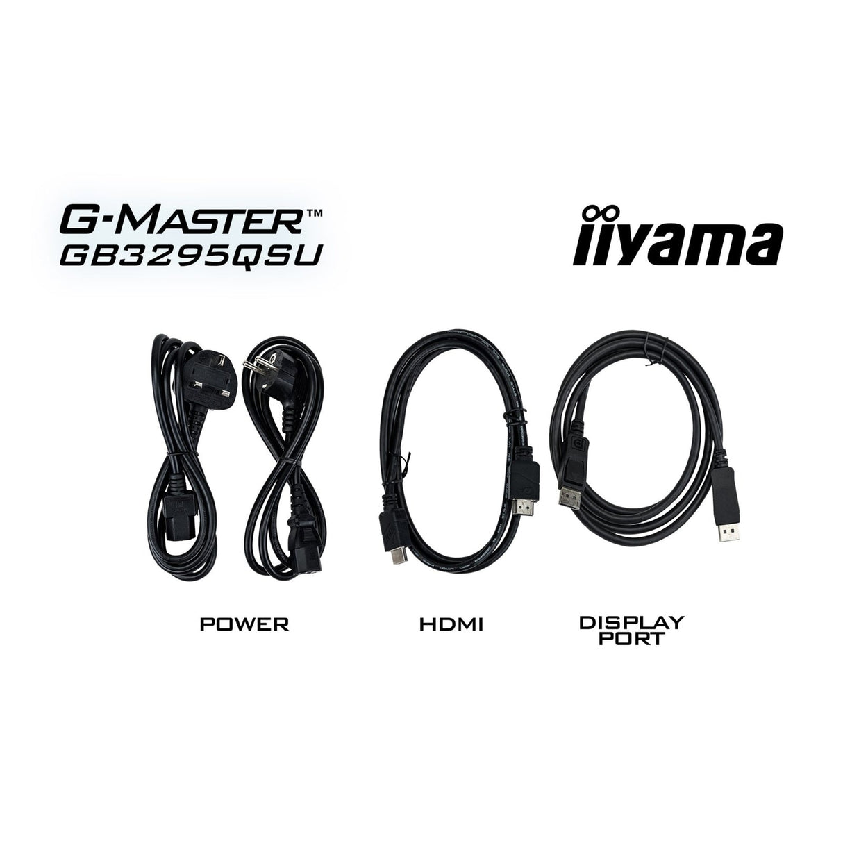 iiyama G-Master Red Eagle gaming monitor GB3272QSU-B1 32" Black, 2560 x 1440, 0.5ms, 180hz, Nvidia G-Sync, HDMI, DisplayPort, Height Adjustable, PIP and PBP