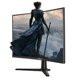 piXL PX27CC301B 27 Inch 240Hz HDR 10+ Full HD Curved Gaming Monitor with 1920 x 1080 Resolution, 1ms Response Time, HDR 10+, DisplayPort, HDMI & VESA Mount