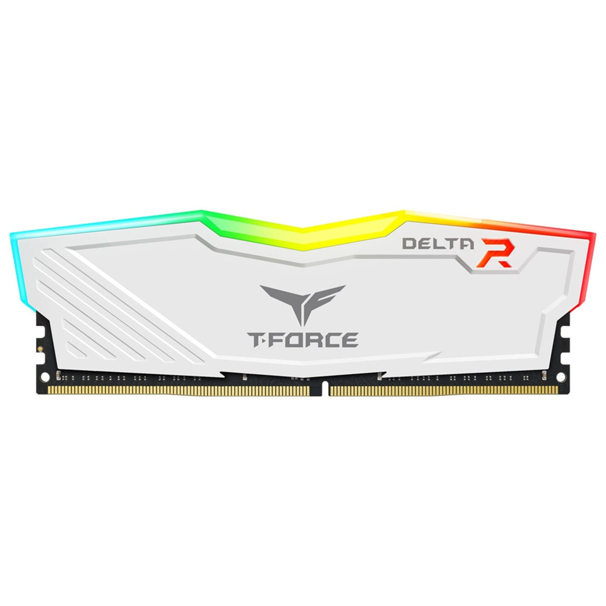 TEAM DELTA 16GB DESKTOP MEMORY, RGB, DDR4, 3200MHZ, CL16,  WHITE